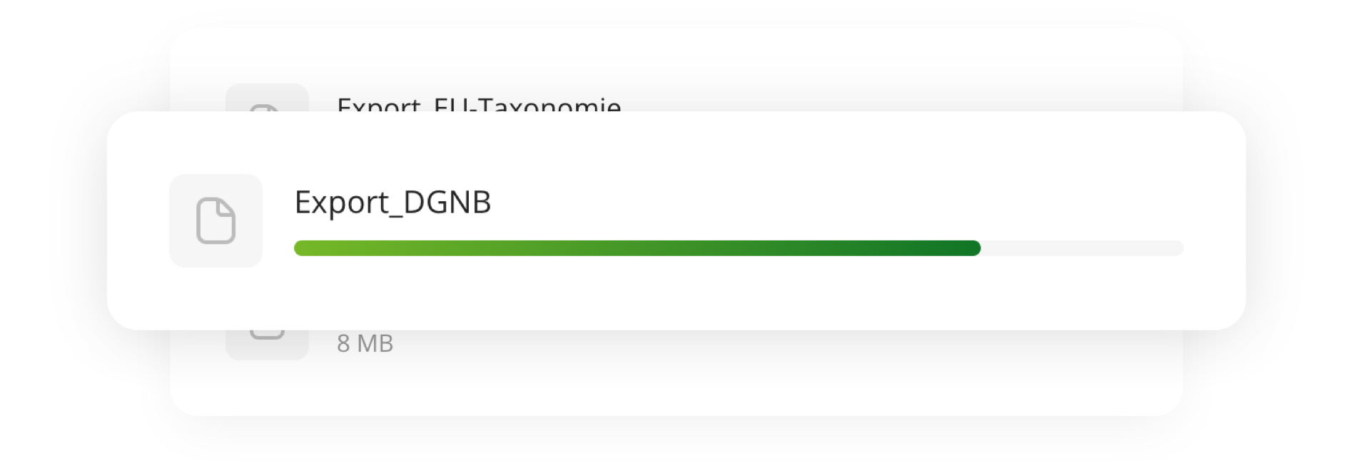 Export für Zertifizierungsstellen